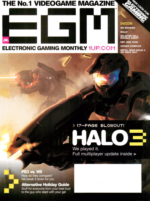 Electronic Gaming Monthly Issue 210 (December 2006) cover